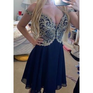 Short formal dress